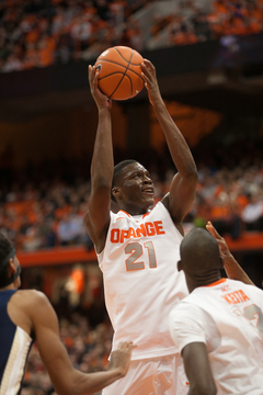 Tyler Roberson replaced Jerami Grant in the starting lineup. Roberson played 23 minutes and scored two points on 1-of-4 shooting. 