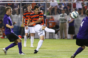 Grant Chong and Syracuse have had to absorb the loss of Mark Brode in the early part of the season. Brode fractured his finger before the start of the season. 