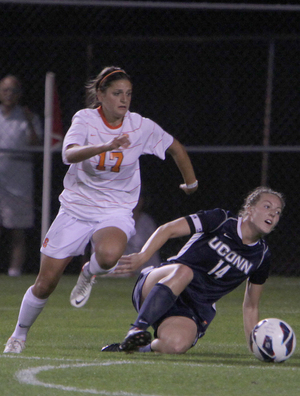 Alexis Koval and Syracuse will look to prove that the Orange is an elite Big East team in its game against Seton Hall and Rutgers this weekend. 