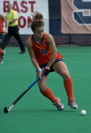 Iona Holloway, a senior and anchor of Syracuse's backfield, and the SU defense allowed just six goals throughout its first 12 games. But the unit has let in nine goals in its last five games combined. 