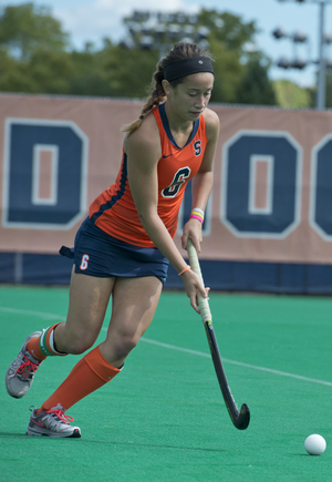 Kelsey Millman, a senior forward, is the captain of the SU field hockey team that is No. 1 in the country and off to a 12-0 start. Millman leads SU with 21 points and is tied for the lead with eight goals.