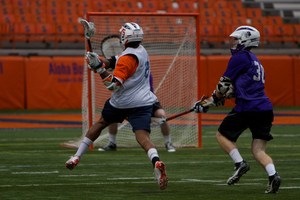 Hakeem Lecky's shooting has come a long way since this Jan. 26 scrimmage against Holy Cross. After scoring in just one of SU's first 12 games, he's found the back of the net in each of the last four.