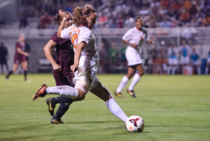 Kayla Afonso and the Orange are looking to rebound against No. 7 Notre Dame on Thursday after dropping three consecutive games. 