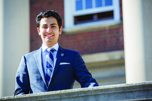 Boris Gresely, a junior political science and policy studies major, wants to create direct relationships between SA and the student body, encourage dialogue between student groups and refocus SA toward lobbying student interests. 