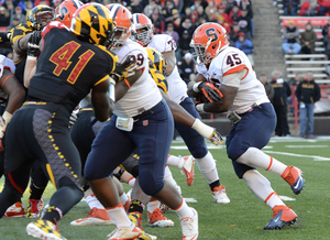 Jerome Smith and the Orange will look to slow the game down with its running attack against a high-powered No. 2 Florida State.