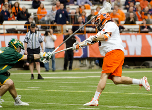 Matt Walters possesses the hardest shot on Syracuse's roster, and has helped the team improve in practice by pushing the goalies as a member of the scout team. 