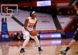 Junior forward Taylor Ford has averaged 11.7 points over Syracuse's last three games. She's excelled with the help of her critical head coach, Quentin Hillsman. 