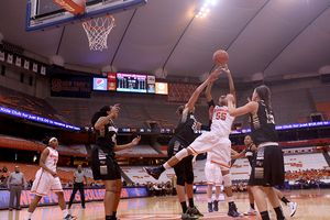 Bria Day has spelled her sister's absence at times this season with limited production. After a solid game against Boston College on Sunday, she's looking to continue her strong play against N.C. State. 