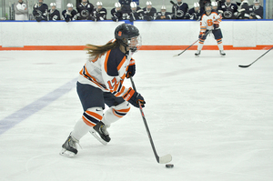 Larissa Martyniuk isn't a flashy player, but she's become a reliable starter for Syracuse this season. 