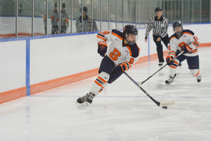 Syracuse forward Stephanie Grossi,  along with fellow freshmen Alysha Burriss and Emily Costales, was one of the SU's bright spots despite an 11-15-10 finish. The young group has given head coach Paul Flanagan confidence for the future. 