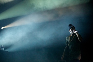 Big Sean performs at 