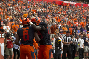 Steve Ishmael played for Syracuse in its ten-point loss to LSU in 2015.