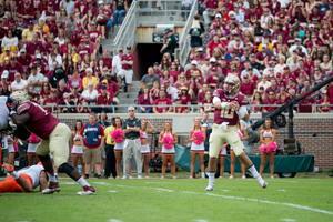 Sean Maguire threw for 348 yards against Syracuse on Saturday in place of starter Everett Golson.