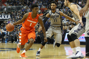 Syracuse guard Frank Howard is one of four guards in SU's 