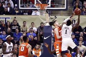 Tyler Lydon has improved his play on the interior, most recently with a nine-rebound game against Duke on Monday.