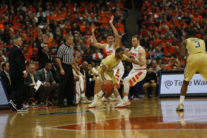 Syracuse held Georgia Tech to almost 20 points below its season average, salvaging a game in which the Orange only hit six 3-pointers.