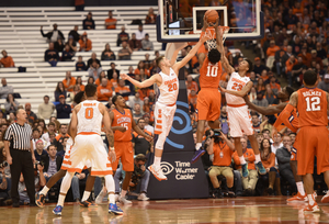 Syracuse's interior defense improved as the game went along, but it wasn't enough to beat Clemson on Tuesday night.