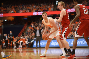 Tyler Lydon scored 11 points and played 32 minutes on Saturday. He and Dajuan Coleman managed the SU frontcourt while Tyler Roberson played just 14 minutes. 