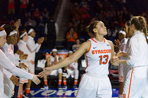 Brianna Butler and Syracuse wait to see if their name will be called as a top 16 seed in the NCAA tournament. If SU is named a No. 1, 2, 3 or 4 seed, the Orange will host tournament games. 