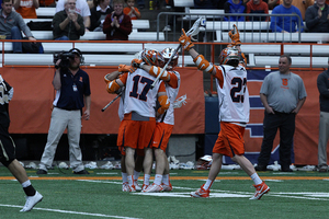 Syracuse eased to a 15-4 win against St. John's after two consecutive one-goal wins before Saturday.