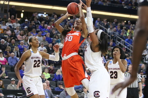 Syracuse against Tennessee will tip off at 3:30 p.m. with a spot in the Final Four on the line.