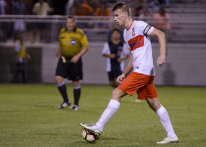 Oyvind Alseth and Syracuse play the Colgate Raiders on Thursday night. Last year, SU beat Colgate 2-0. 