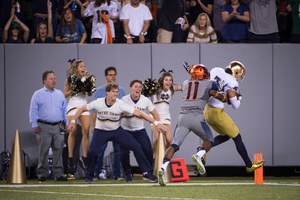 Syracuse last played Notre Dame in 2014 and lost to the Fighting Irish at MetLife Stadium. The two teams will square off again in the same stadium on Saturday.