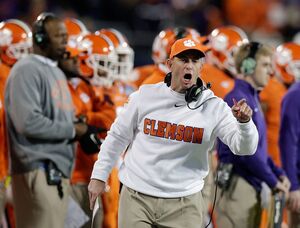 Dabo Swinney previewed No. 3 Clemson's Saturday game with Syracuse on the Atlantic Coast Conference teleconference.