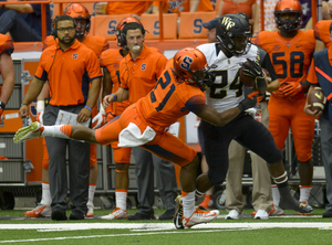 Chauncey Scissum became the seventh player to leave the Orange this year. 