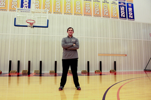 Jeff Maize arrives at every practice before the team and stays far after they're all gone. He has gone to nearly every game in the Carrier Dome for the past four years.