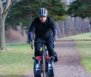 Matthew Barbaccia embarks on his cross-country bicycle trek Monday, beginning in Atlantic Beach, Florida. 