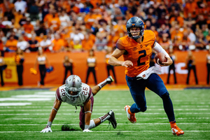 Twice in 2016, Dungey took home ACC Offensive Player of the Week honors. The rising-junior is on pace to shatter the SU career record for passing yards per game (233.9) and yards of total offense per game (271.8). 