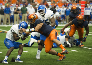 Several players said over the last two weeks that there is no one-size-fits-all way to bring a guy down, though one thing is clear: avoid helmet-to-helmet contact. 