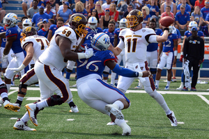 CMU quarterback Shane Morris, the transfer from Michigan, is 12th in the country with 693 passing yards, guiding the Chips to a 2-0 start. 