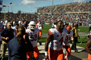 Zaire Franklin racked up more than 100 tackles a year ago and figures to be leader of this year's defense. 