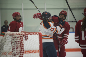 Late in the first period, Wisconsin scored off a Syracuse penalty. Not two minutes later, another Orange penalty led to another Badger goal.