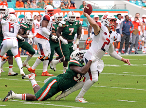 After his third interception, Eric Dungey was 1-for-10 with 12 passing yards and a quarterback rating (-39.9) below the coldest temperature (in Fahrenheit) ever recorded in Syracuse.