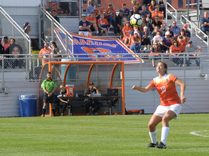 In every game at SU soccer stadium this year, players have skied to try and win headers, potentially putting themselves in harms way.
 
