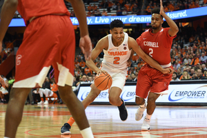 Syracuse won handily over its in-state rivals, Cornell, and fans had plenty to say on Twitter. 