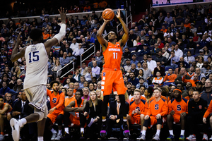 Brissett's double-double against Georgetown was his fifth of the season. 