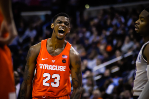 Frank Howard was the only current Syracuse player to play in SU's 79-66 win over St. Bonaventure in 2015.