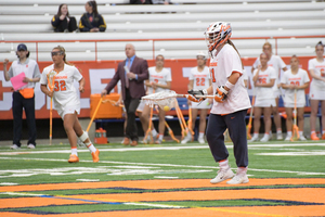 Asa Goldstock, pictured here against Florida, couldn't build on her dominant performance against UF from earlier in the week.