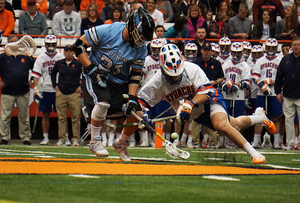 Johns Hopkins caused 11 Syracuse turnovers on Saturday, second most the Blue Jays have ever forced in a game.