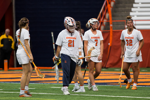 Syracuse gave up 20 goals on Saturday in its loss, tied for second-most ever allowed in program history.