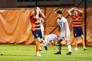 Syracuse let up three second half goals in Friday night's loss. 