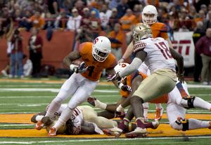 Syracuse and Florida State kickoff at noon on Saturday. 