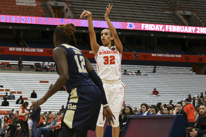 Miranda Drummond was the second-leading scorer for Syracuse last season in her first season playing for the Orange.