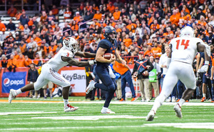 Eric Dungey tallied 443 yards against  North Carolina State. 