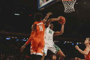 Syracuse's streak of wins comes after losses on consecutive nights in Madison Square Garden. 