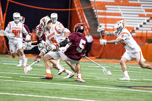 Syracuse struggled at the X and tried a few different faceoff options. 